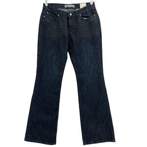 NWT Canyon River Blues Women Navy Denim Jeans Size 8 Modern Fit Boot Cut Stretch